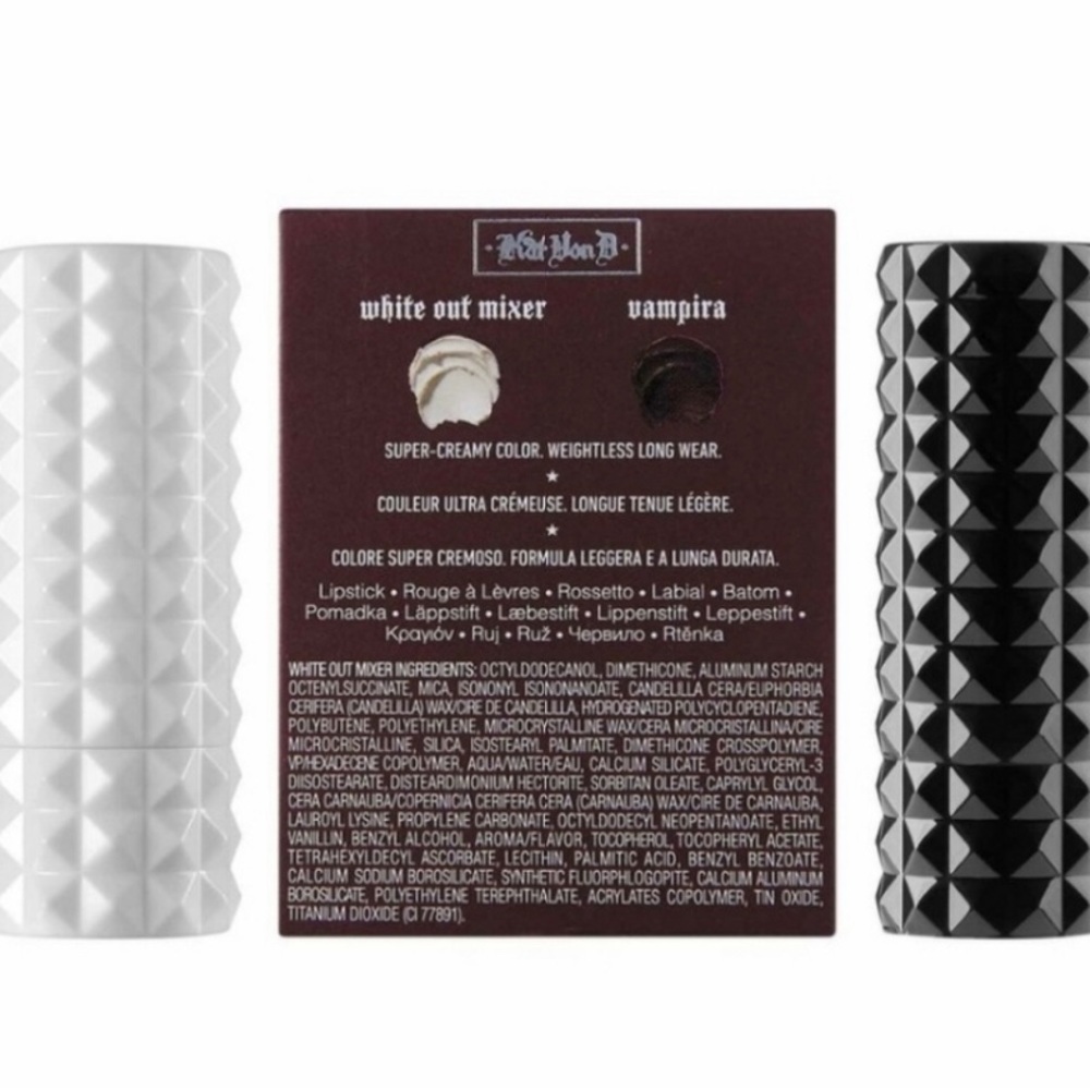 KVD Kitten Mini Vampira Ombré Lipstick Set - Picture 2 of 6
